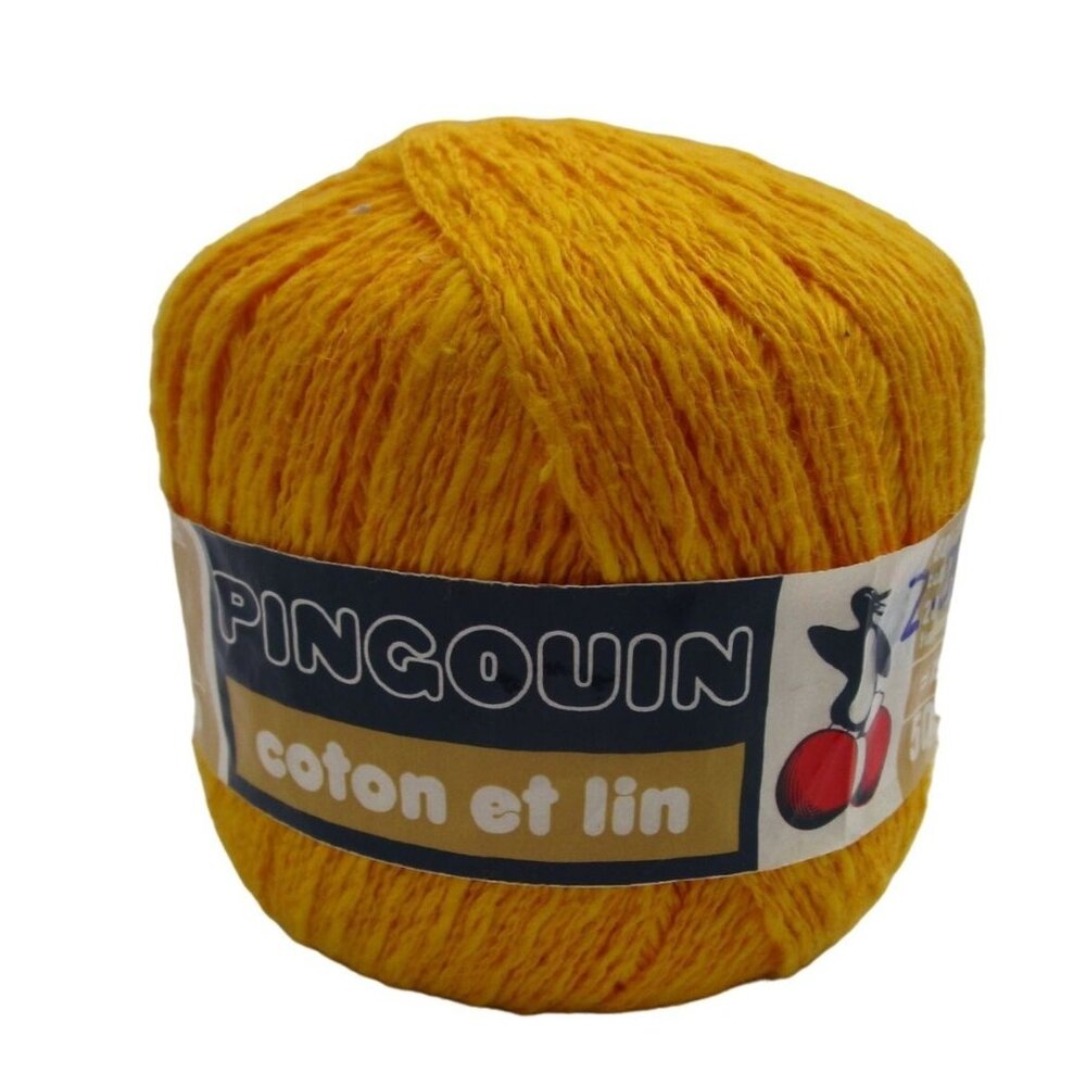 Pingouin Cotton Linen Yarn France 50g 150 Yds Knits As 4 Ply